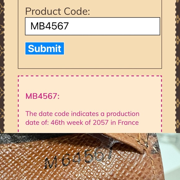 AUTHENTIC Louis Vuitton Monogram Brown and Gold Wallet - Picture 10 of 15